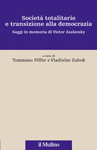 Cover Società totalitarie e transizioni alla democrazia